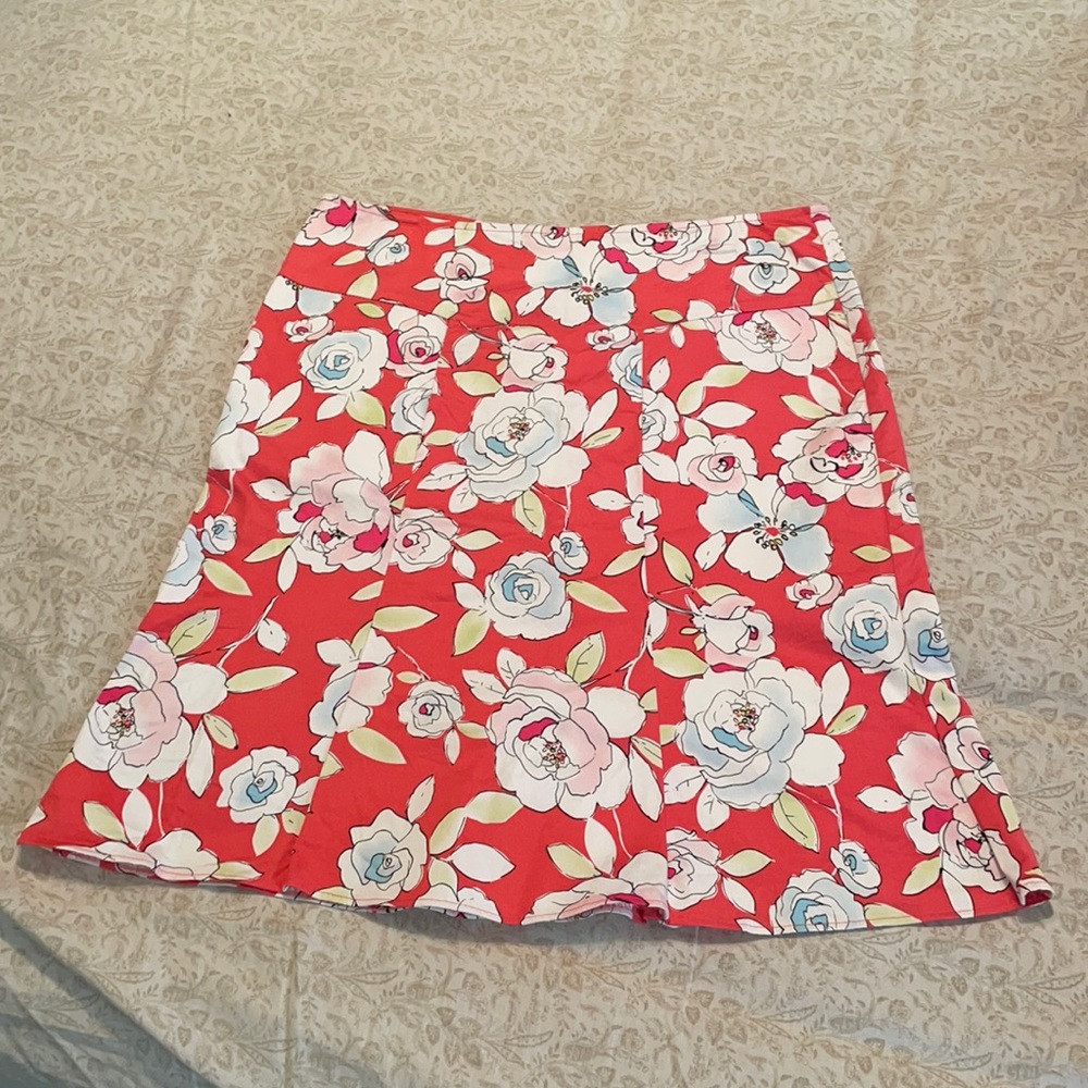 No Appt Necessary print skirt